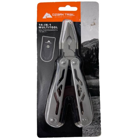 Ozark Trail 14-In-1 Multitool With SheathGift Stocking Stuffer Christmas New - Picture 7 of 7